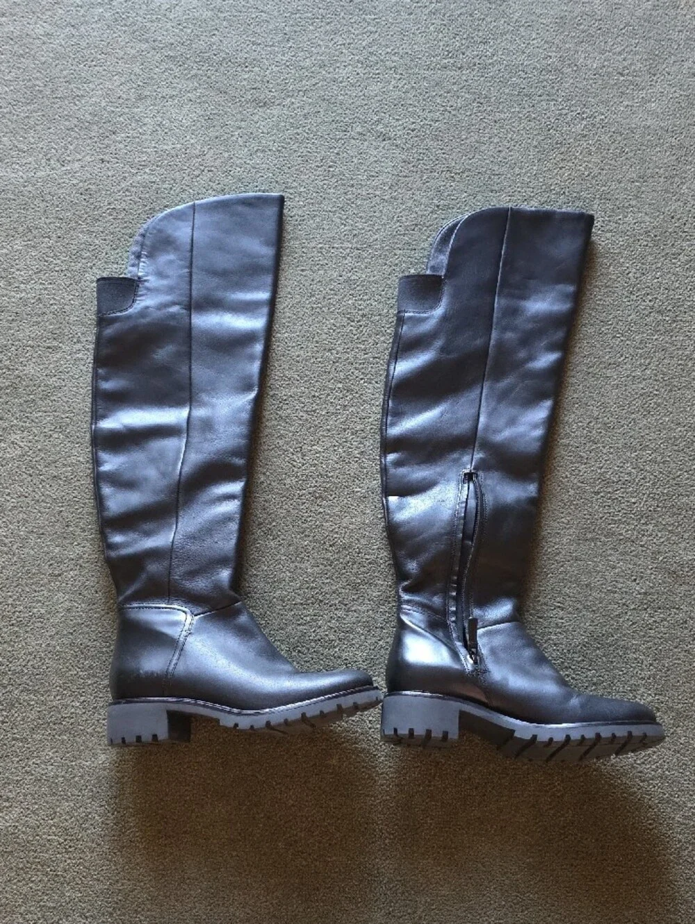 Cole Haan Black Over-the-Knee Riding Boots